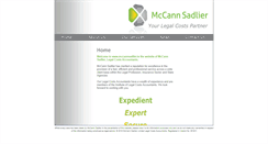 Desktop Screenshot of mccann.ie