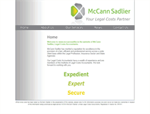 Tablet Screenshot of mccann.ie